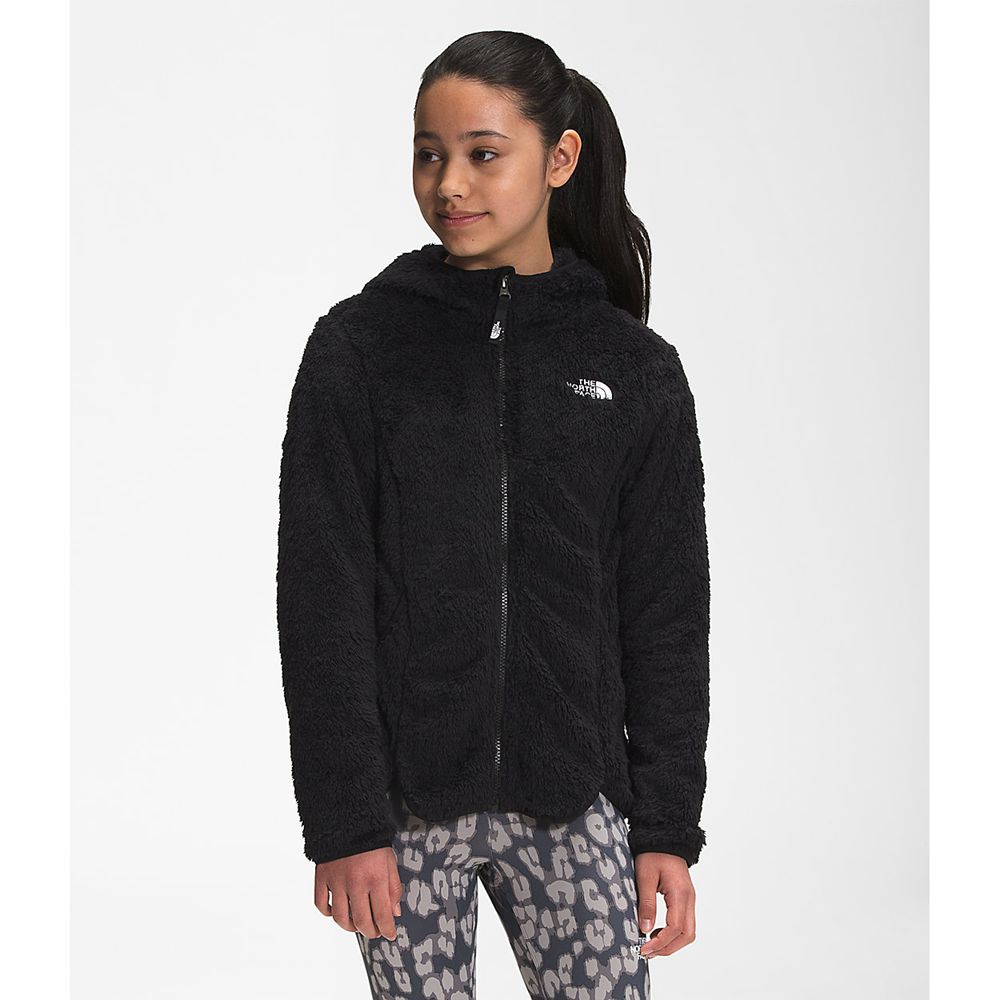 The North Face Full Zip Jacket Girls Australia - The North Face Suave Oso Black (WMY-478530)